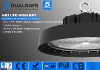 DUALRAYS HB4 นวัตกรรม Pluggable Motion Sensor LED UFO High Bay Light พร้อมมุมลำแสง 60 ° 90 ° 110 °