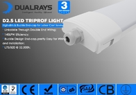 AC100V 277V IP65 LED Tri Proof Lamp สำหรับคลังสินค้าซูเปอร์มาร์เก็ต