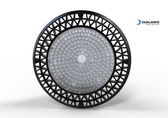 อุปกรณ์ติดตั้งไฟไฮเบย์ LED 60 ° / 120 °มุมลำแสงป้องกันสภาพแวดล้อมการกัดกร่อน