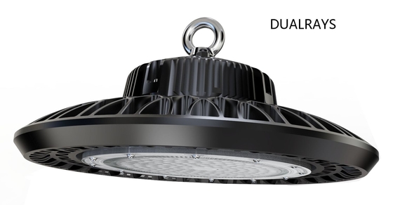 DUALRAYS โคมไฟอุตสาหกรรมไฮเบย์ LED พร้อม Motion Sensor Emergency และ Zigbee DALI Control