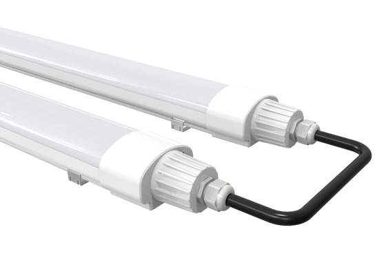 ไฟ LED กันน้ำ Tri-Proof แบบลิเนียร์ที่เชื่อมโยงได้ IP65 AC100-277V
