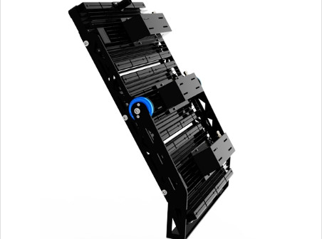 900W 150LPW IP65 IK08 ไฟ LED ความสว่างสูง LED Floodlights สำหรับสนามเทนนิส
