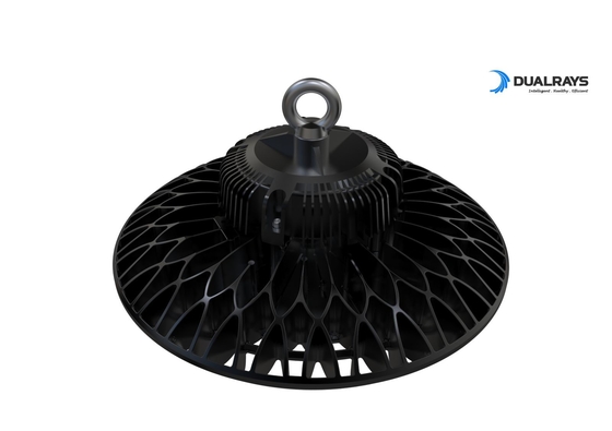 140LPW ประสิทธิภาพสูง 100W UFO LED High Bay Light UGR25 60 องศา 90 องศา 120 องศามุมลำแสงเสริม