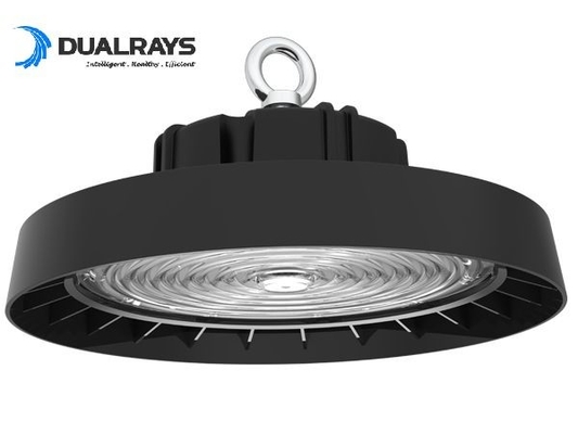UFO อุตสาหกรรมโคมไฟ LED 100W 150W 200W 110 องศามุมลำแสงโคมไฟไฮเบย์