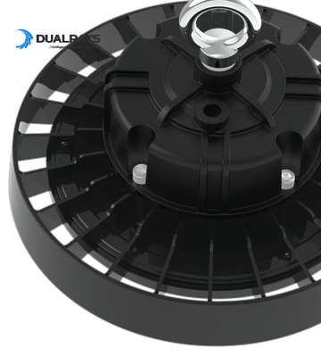 UFO อุตสาหกรรมโคมไฟ LED 100W 150W 200W 110 องศามุมลำแสงโคมไฟไฮเบย์