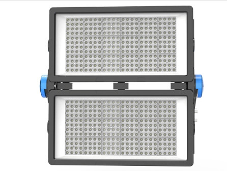IP66 โคมไฟน้ำท่วมแบบโมดูลาร์กลางแจ้ง 1000 วัตต์ LED ไฟสนามกีฬาน้ำท่วม