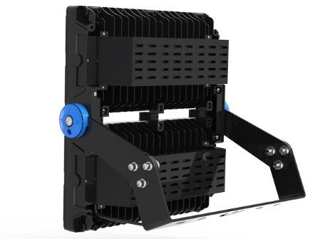 IP66 โคมไฟน้ำท่วมแบบโมดูลาร์กลางแจ้ง 1000 วัตต์ LED ไฟสนามกีฬาน้ำท่วม