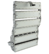 600W IP66 Moudlar ไฟ LED น้ำท่วมรับประกัน 5 ปีสำหรับไดร์เวอร์ Meanwell สนามกีฬา