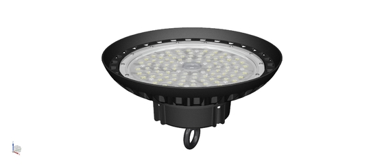 โคมไฟอุตสาหกรรม UFO LED High Bay Light 150W กันน้ำ 160LPW ประสิทธิภาพเนเธอร์แลนด์คลังสินค้าในสต็อก