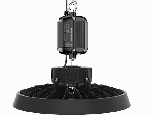 200W 150LPW HB5 3 ใน 1 super highbay ด้วยเลนส์ออปติกที่เปลี่ยนได้ DIP (60°/90°/110°), พลังงาน (100%-80%-60%), 3 CCT ทางเลือก