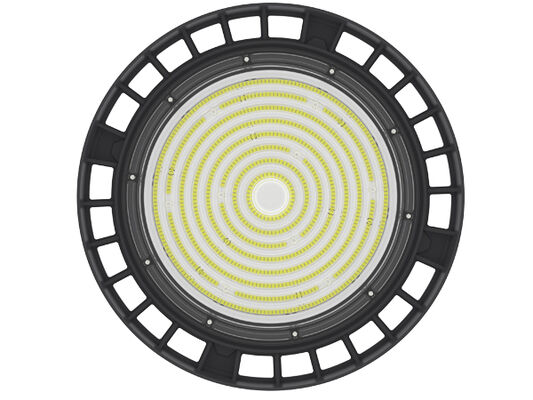 HB3H DIP ปรับเปลี่ยนพลังงานและ 3CCT UFO LED High Bay Light 100W 150LPW ด้วยฟังก์ชันฉุกเฉินเป็นตัวเลือก