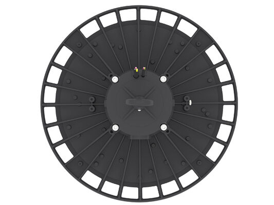 HB3H DIP ปรับเปลี่ยนพลังงานและ 3CCT UFO LED High Bay Light 100W 150LPW ด้วยฟังก์ชันฉุกเฉินเป็นตัวเลือก