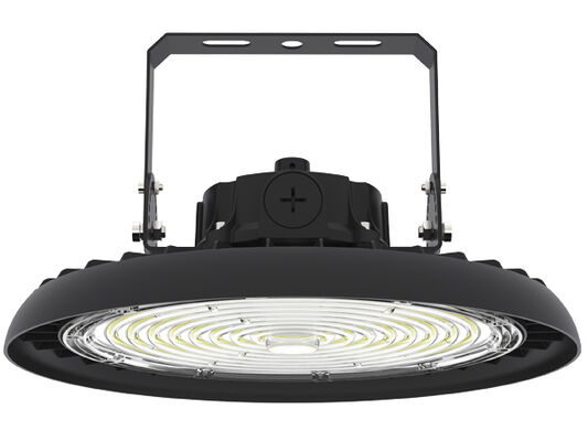 HB3 DIP ปรับเปลี่ยนพลังงานและ 3CCT UFO LED High Bay Light 100W 150LPW ด้วยฟังก์ชันฉุกเฉินเป็นตัวเลือก