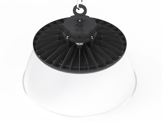 HB2 DIP ปรับเปลี่ยนพลังงานและ 3CCT UFO LED High Bay Light 100W 150LPW ด้วยฟังก์ชันฉุกเฉินเป็นตัวเลือก