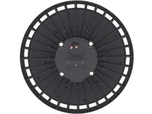 HB2 DIP ปรับเปลี่ยนพลังงานและ 3CCT UFO LED High Bay Light 100W 150LPW ด้วยฟังก์ชันฉุกเฉินเป็นตัวเลือก