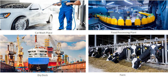 0.6m 20W IP69K IK10 TB7 ไฟหล่อ LED มีสายไฟ 3 หรือ 5 สายเชื่อมต่อ DIP สามารถเปลี่ยนพลังงาน / 3CCT / 3 เปลี่ยนเฟส