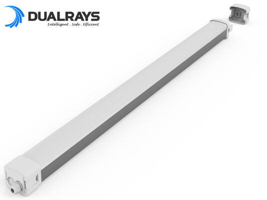 โคมไฟ LED กันความชื้น 5 ฟุต 60W พร้อมเซ็นเซอร์ PIR อัจฉริยะและการควบคุมเซ็นเซอร์ไมโครเวฟ และไดรเวอร์แบบ Flicker-free ที่ให้โซลูชันด้านแสงสว่าง