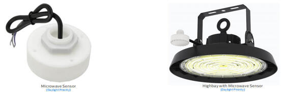 ไฟ HB5 3-in-1 highbay พร้อมเลนส์ออปติคัลแบบปรับได้ด้วยสวิตช์ DIP (60°/90°/110°), กำลังไฟ (100%-80%-60%), 3 CCT ให้เลือก