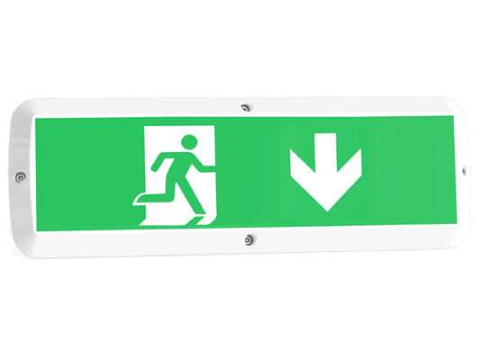 8W Bulk Head LED Porch Light พร้อมฟังก์ชันฉุกเฉินและเซ็นเซอร์การเคลื่อนไหว IP65