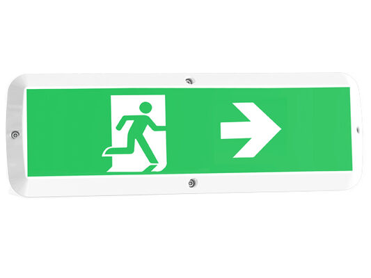 8W Bulk Head LED Porch Light พร้อมฟังก์ชันฉุกเฉินและเซ็นเซอร์การเคลื่อนไหว IP65