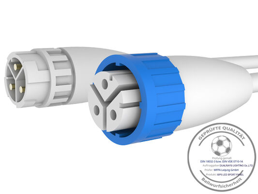 Dualrays F5 Series ไฟ LED น้ำท่วม 1000W ไฟ LED กีฬากลางแจ้ง Meanwell Sosen Driver Optional