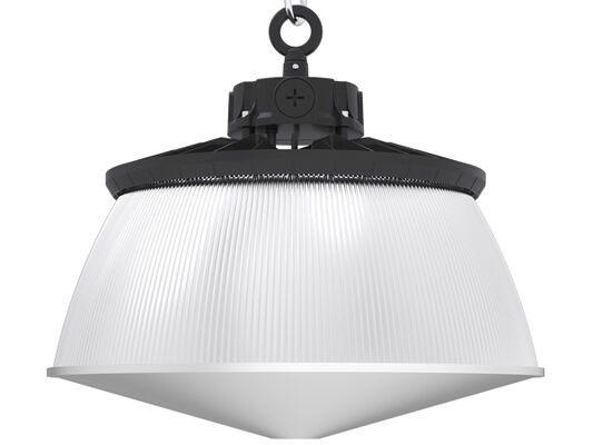 DUALRAYS HB2 DIP สวิตช์ไฟและ 3CCT UFO LED Highbay Light 100W 170LPW พร้อมเปิด-ปิด | ลดแสง 1-10V | ต้าหลี่-2 | ตัวเลือกการควบคุมการหรี่แสง Zigbee
