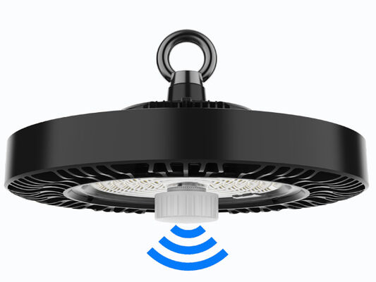 DUALRAYS LIGHTING HB4H 150W UFO High Bay Light 27750lm 185lm/W IP65 IK08 DALI ENEC CE RoHS IES LDT ระบบแสงสว่างคลังสินค้า