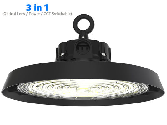 AC100 ~ 240V UFO LED High Bay Light Die Cast อลูมิเนียม IP65 LUMILEDS แหล่งกำเนิดแสง 50/60Hz