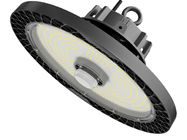 240W HB4 Pluggable Motion Sensor UFO High Bay 160LPW ประสิทธิภาพ CRI&gt;80Ra 0 / 1-10V DALI Dimming