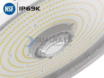 IP66 IK10 200W 28000 Lumen รับประกัน 5 ปี UFO LED High Bay Light สำหรับอุตสาหกรรมอาหาร