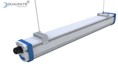Dualrays D2 Series 40W LED Tri Proof Lamp IP66 Ik10 4ft 160lmw การสลายตัวของแสงน้อยรับประกัน 5 ปี