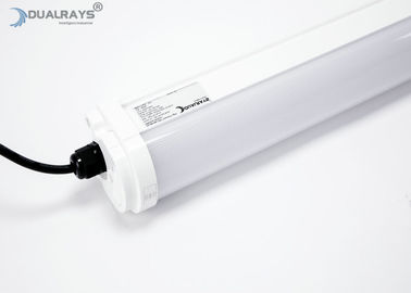 Dualrays D2 Series 50W LED Industrial Tri Proof Light 5ft ไมโครเวฟเซนเซอร์ ตัวเรือนพลาสติกเต็มรูปแบบสำหรับศูนย์นิทรรศการ