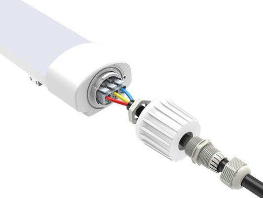 2ft 3ft 4ft 5ft Tri Proof ไฟ LED 160LPW Heavy Duty 6063 วัสดุอลูมิเนียมพีซี