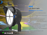 Die Casting Aluminium Shell กีฬากลางแจ้ง LED น้ำท่วม 800W รับประกัน 5 ปีสำหรับสนามกีฬาด้วย CE ROHS SAA