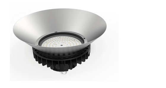 UFO LED High Bay Light ที่ทนทาน 150W AC100V - 270V White PC Cover Dimming 1-10V