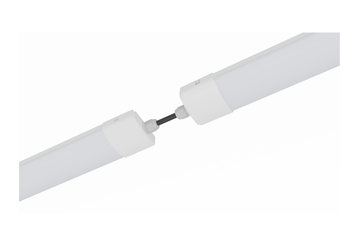 ตัวเรือนพลาสติกแบบเต็ม LED Tri Proof Light ไดร์เวอร์ BOKE SMD2835 Leds 20W IP65 IK10