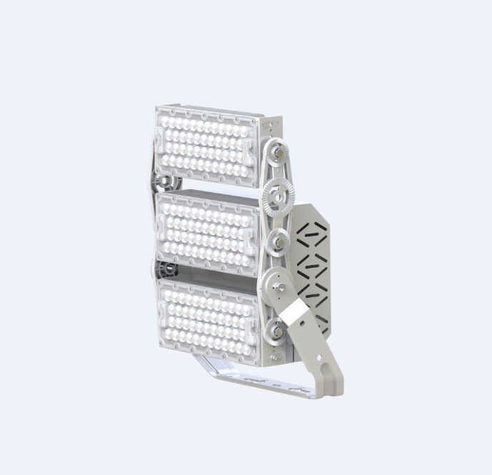 โคมไฟฟลัดไลท์ DUALRAYS 200W F4 Series IP66 โคมไฟสนามกีฬากลางแจ้ง LED หรี่แสงได้