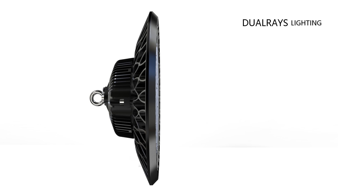 IP65 UFO LED High Bay Light Die Cast อลูมิเนียมควบคุม Intellgent ด้วย CE CB ASS TUV D Mark