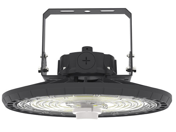 DUALRAYS HB2 DIP Switchable Power และ 3CCT UFO LED Highbay Light 100W 170LPW ใช้สำหรับห้องโถงโรงงานและพื้นที่การผลิต