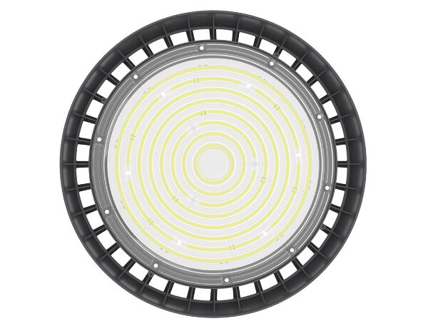 การกระจายความร้อน UFO LED High Bay Light 100W อลูมิเนียมอัลลอยด์