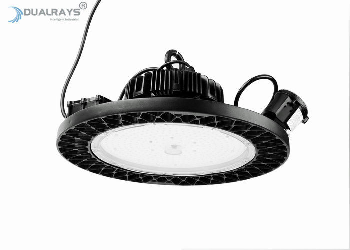 140LM ​​/ W 240W UFO LED High Bay Light IP66 PMMA เลนส์ 3030 Chips รับประกัน 5 ปี