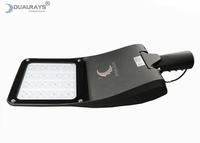 Dualrays 60W F4 Series IP66 ไฟถนน LED กลางแจ้ง SMD5050 LEDs Dimming Control 50000H Life Span