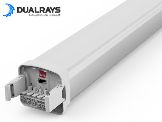 ไฟ LED ป้องกันความชื้น 5 ฟุต/80 วัตต์ D5 พร้อมกำลังไฟสลับ DIP/3CCT 160LPW ประสิทธิภาพการป้องกัน IP65 IK10