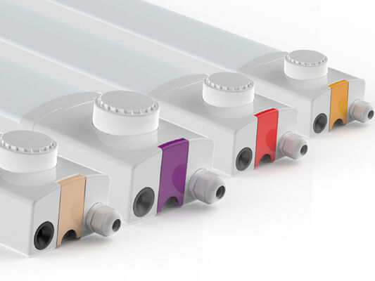 D4 ไฟ LED กันความชื้นกับ DIP ปรับเปลี่ยนพลังงานและ 3CCT Loop in-out สาย 3 * 1.5 / 2.5mm2 หรือ 5 * 1.5 / 2.5mm2 สายผ่าน