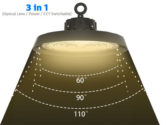 Dualrays 200W HB5 กันกระแทก UFO High Bay Light IP65 CE RoHS Cert สำหรับการใช้งานสาธารณะและอุตสาหกรรม