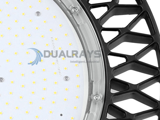 PIR Dimming Sersor 140LPW 200W UFO LED High Bay Light Bell IP65 มุมถั่วตัวเลือก