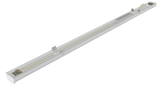 โมดูล LED เชิงเส้น 55W ชุดติดตั้งเพิ่มเชิงเส้นสากล LM5 5ft Black Standard IK08 วัสดุพีซีอลูมิเนียม